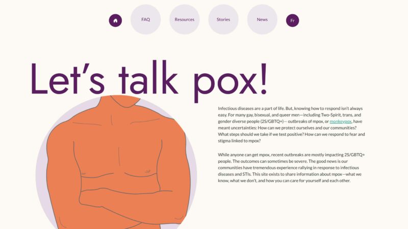 MPOX website screen capture